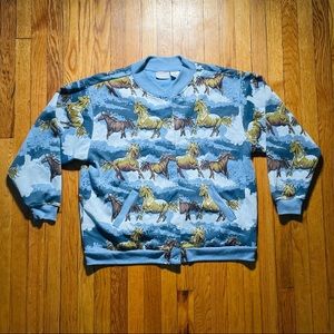 Vintage Blair Horse Sweater Women’s size XL